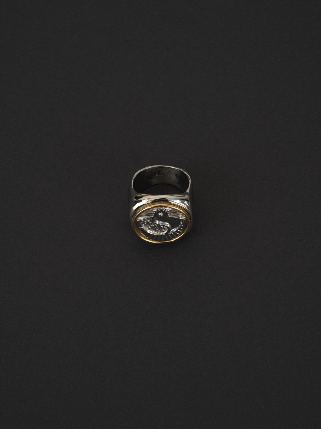 ±BALANCE COIN RING